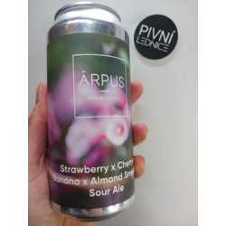 Ārpus Strawberry X Cherry X Banana X Almond Smoothie Sour Ale 4,5% 0,44l - Pivní lednice