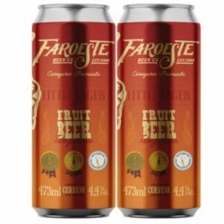 Faroeste Beer Fruit Beer Tangerina  Lata 473 mL - Central da Cerveja