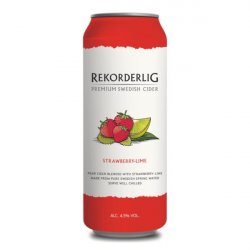 Rekorderlig Cider Strawberry-Lime 4.5%VOL 0.5L purk - eDrinks - eDrinks