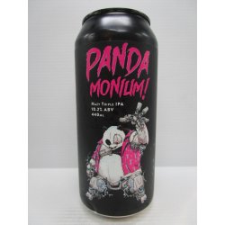 Double Vision - Panda Monium Hazy Triple IPA 10.2% 440ml - Grape & Grain