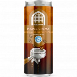 Vault City Brewing x Mikerphone Brewing - Maple Crema Imperial Breakfast Stout - Left Field Beer