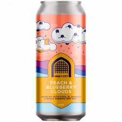 Vault City Brewing - Peach & Blueberry Clouds - Left Field Beer