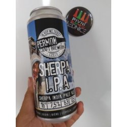 Permon Sherpa 16°7,5% 0,5l - Pivní lednice