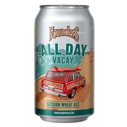 Founders: all day Vacay 4.6% - Beer Head