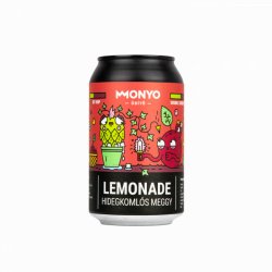 MONYO Hidegkomlós Meggy Lemonade - Monyo Brewing Co