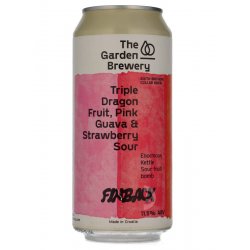 The Garden Brewery  Finback - Triple Dragon Fruit, Pink Guava & Strawberry Sour - Beerdome