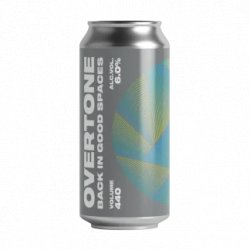 Overtone Brewing Co  Back in Good Spaces (6.0%) - Hemelvaart Bier Café