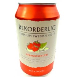 Åbro Bryggeri Rekorderlig Strawberry-Lime (7%)