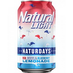 Anheuser Busch Natural Light - Red, White & Blueberry Lemonade - Half Time