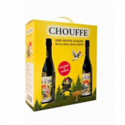 d’Achouffe Confezione Chouffe Gift Pack (2x75cl + 1 bicchiere) - Cantina della Birra