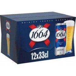 Kronenbourg 1664 12x33cl 5.5%vol - Selfdrinks