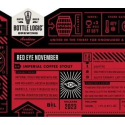 Bottle Logic  Red Eye November 2023 - Het Biermeisje