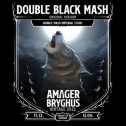 Amager Bryghus Double Black Mash (2022) Original Version Amager Bryghus Double Black Mash (2022) Original Version
