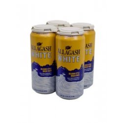 ALLAGASH WHITE 16oz 4PK CANS - Schaefer’s