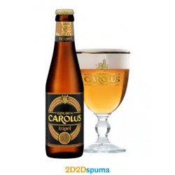 Gouden Carolus Tripel - 2D2Dspuma