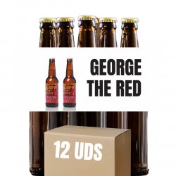 Milana CAJA GEORGE THE RED 12X33CL, RED ALE 5%  - Milana