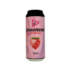 Funky Fluid - 10,5°Strawberry Sour Ale 500ml can 4% alc. - Beer Butik