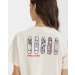 Camiseta elPulpo & Estrella Galicia Urban Flip Blanca   