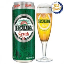 Holba Serak 4.7%  Lon 500ml  Thùng 24 lon - BIA NHẬP ĐÀ NẴNG