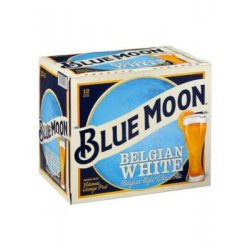 BLUE MOON BELGIAN WHITE 12oz 12PK CANS - Schaefer’s