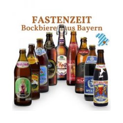 Fastenzeit in Bayern - 9 Flaschen - Biershop Bayern