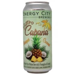 Energy City Brewing Bistro Cabana - Pineapple & Coconut - Hops & Hopes