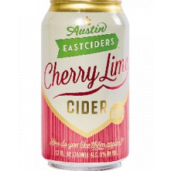 Austin Eastciders Cherry Lime Cider - Half Time