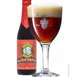 St. Idesbald Double 8,0% 33 cl. - Trappist.dk - Skjold Burne