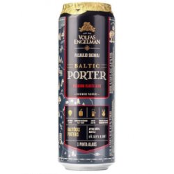 VOLFAS ENGELMAN - BALTIC PORTER - Baltic Porter Lata 57cl - Buscador de Cervezas - Brewhouse