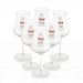  Pack 6 copas de 1906 Black Coupage, 33 cl,     