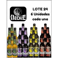 LOTE - BREW INDIE - 24 Unidades 33cl - Buscador de Cervezas - Brewhouse