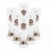  Pack de 6 vasos de Erdinger, 50cl,     
