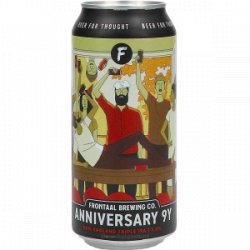 Frontaal Anniversary 9Y New England Triple IPA - Drankgigant.nl