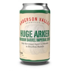 Anderson Valley Brewing Company Huge Arker Bourbon Barrel Imperial Stout