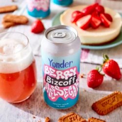 Yonder Brewing Berry Bizcoff Cheesecake