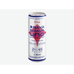 Neon Panda 12 Pack Raya Brava Uno - Fresa 2% ABV - Neon Panda