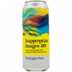 Maltgarden  Inappropriate Images 2023 - Rebel Beer Cans