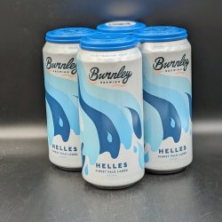 Burnley Helles Lager Can 4pk - Saccharomyces Beer Cafe