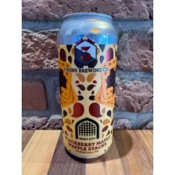 3 Sons Brewing Co. Blackberry Maple Waffle Stacks