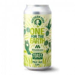 ONE FOR THE EARTH  TOAST BREWING  MUNTON’S  PALE ALE, 5.0% - The Fuss.Club