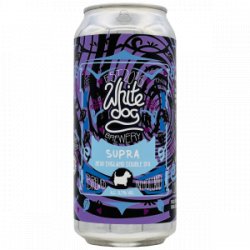 White Dog  SUPRA - Rebel Beer Cans