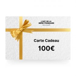 La Carte Cadeau 100€ - L’Art de la Bière