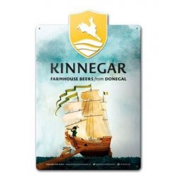 Kinnegar Brewing - Metal Sign Scraggy Bay - Hopping Borders