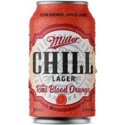 Miller Chill Blood Orange Can 330ml - BoozeBud