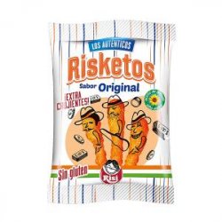 Risketos Sabor Original Extra Crujientes Sin Gluten Bolsa 40GR - Tu Cafetería