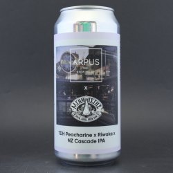 Arpus Brewing Co - TDH Peacharine x Riwaka x NZ Cascade IPA - 6.5% (440ml) - Ghost Whale