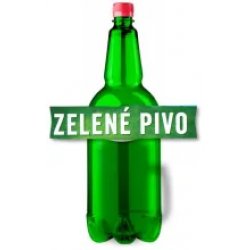 Zelené pivo pet 2L - Baráček