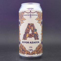 Phantom Brewing Co - A Is For Azacca - 7% (440ml) - Ghost Whale