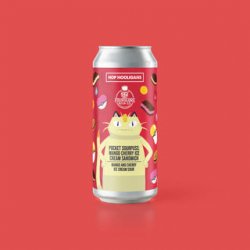 Hop Hooligans Pocket Sourpuss: Mango Cherry Ice Cream Sandwich - Hop Hooligans