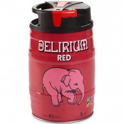 Barril Delirium Red 5L - Cervezasonline.com